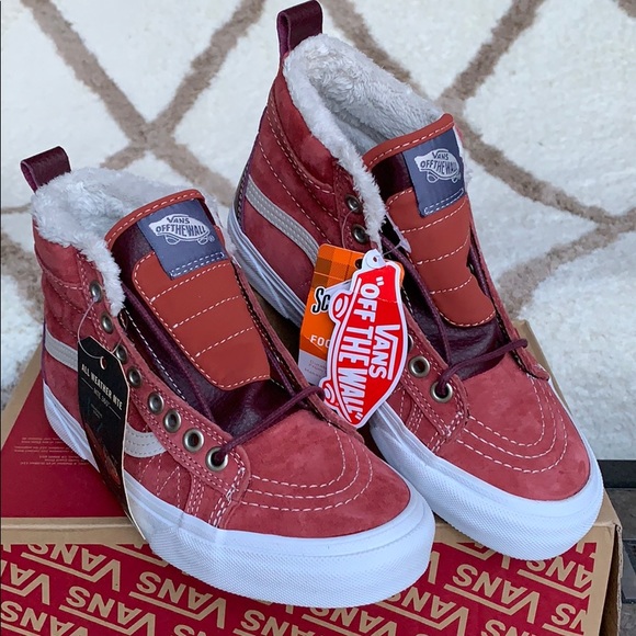 VANS SK8-Hi MTE Beet Red WMNS - Picture 4 of 16